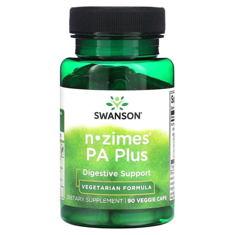 Swanson N-Zimes PA Plus 90 Veggie Caps 6 Thực phẩm chức năng Swanson N-Zimes PA Plus 90 Veggie Caps 087614025100