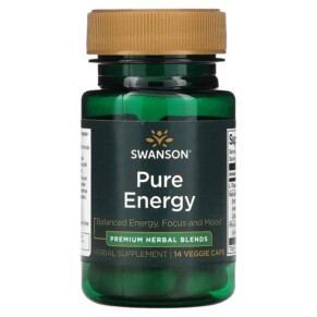 Thuốc bổ Swanson Pure Energy 14 Veggie Caps 087614210728