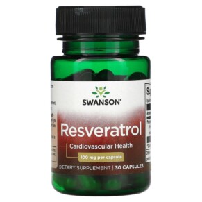 Thuốc bổ Swanson Resveratrol 100 mg 30 Capsules 087614022833