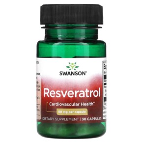 Thuốc bổ Swanson Resveratrol 50 mg 30 Capsules 087614022826