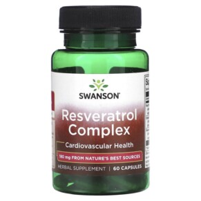 Thuốc bổ Swanson Resveratrol Complex 60 Capsules 087614022482