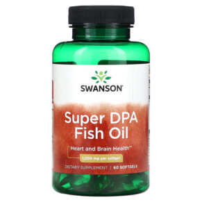 Thuốc bổ Swanson Super DPA Fish Oil 1.000 mg 60 Softgels 087614170640