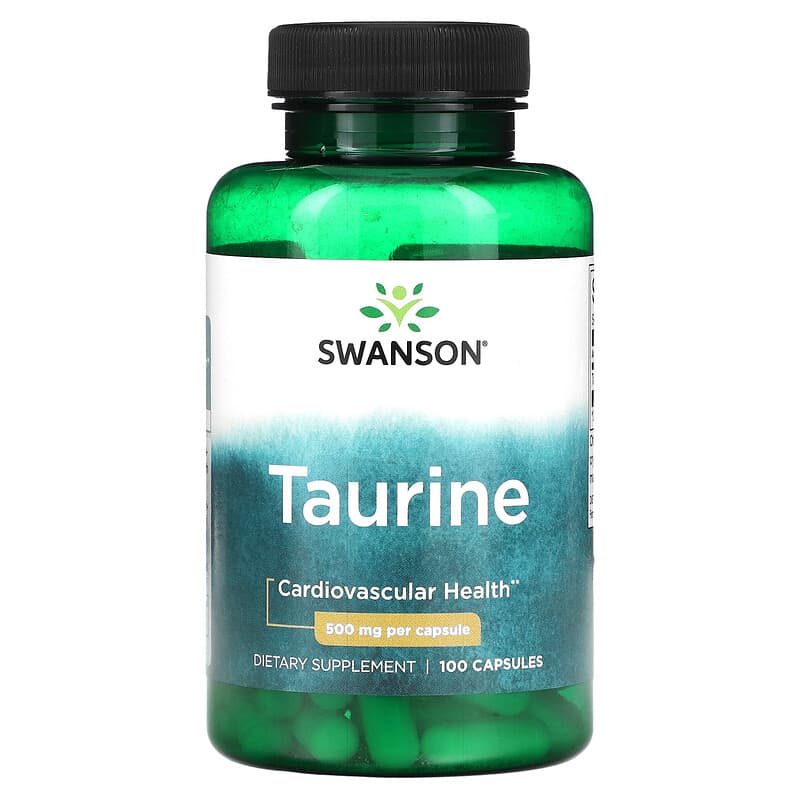 Swanson Taurine 500 mg 100 Capsules 6 Thực phẩm chức năng Swanson Taurine 500 mg 100 Capsules 087614018270