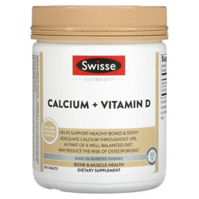 Thuốc bổ Swisse Ultiboost Calcium + Vitamin D 250 Tablets 850000148222