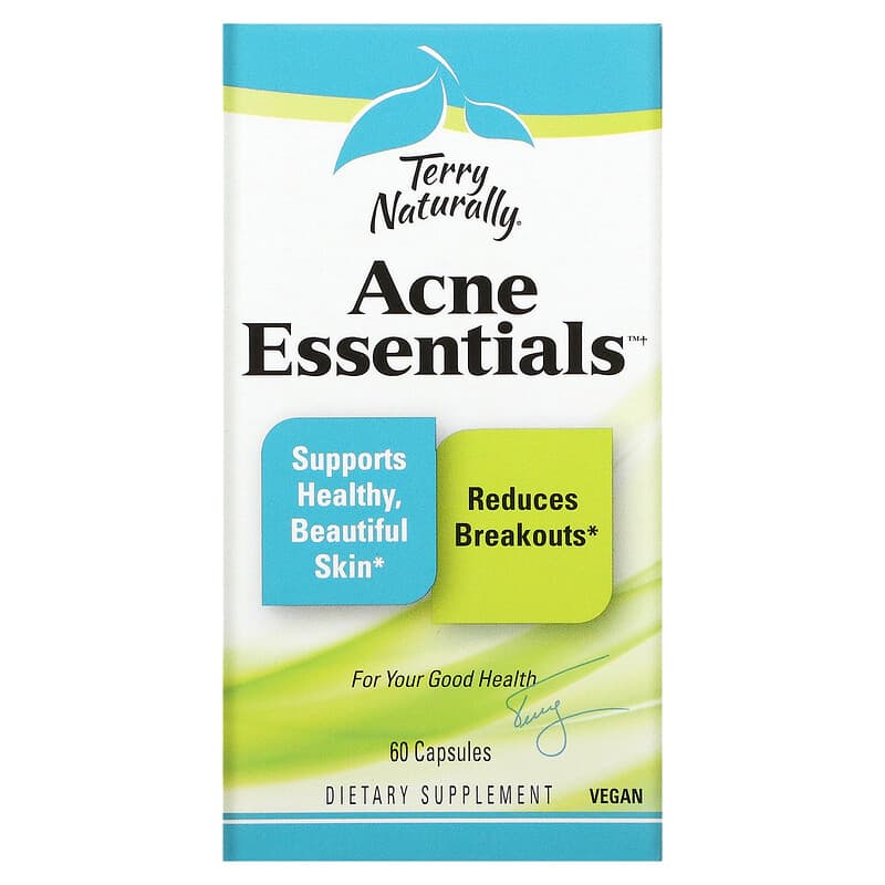 Terry Naturally Acne Essentials 60 Capsules 6 Thực phẩm chức năng Terry Naturally Acne Essentials 60 Capsules 367703299064
