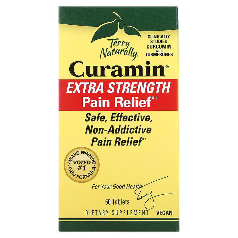 Terry Naturally Curamin Extra Strength Pain Relief 60 Tablets 6 Thực phẩm chức năng Terry Naturally Curamin Extra Strength Pain Relief 60 Tablets 367703112066