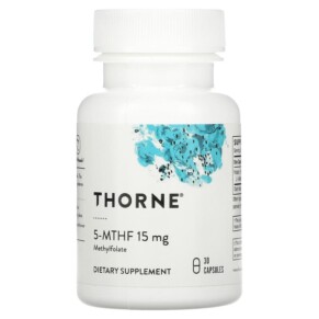 Thuốc bổ Thorne 5-MTHF 15 mg 30 Capsules 693749006626