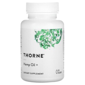 Thuốc bổ Thorne Hemp Oil + 30 Gelcaps 693749006770
