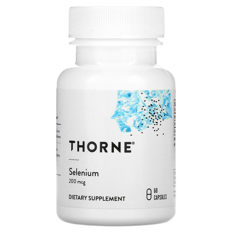 Thorne Selenium 200 mcg 60 Capsules 6 Thực phẩm chức năng Thorne Selenium 200 mcg 60 Capsules 693749225010