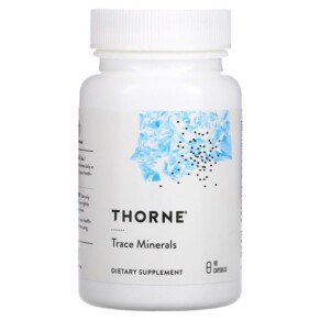 Thuốc bổ Thorne Trace Minerals 90 Capsules 693749242031
