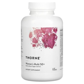 Thuốc bổ Thorne Women's Multi 50+ 180 Capsules 693749011316