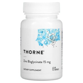 Thuốc bổ Thorne Zinc Bisglycinate 15 mg 60 Capsules 693749011750