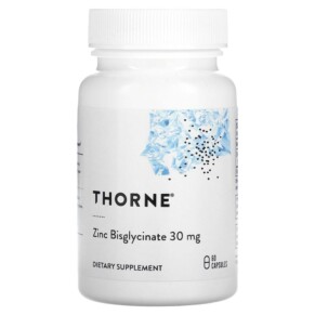 Thuốc bổ Thorne Zinc Bisglycinate 30 mg 60 Capsules 693749011743