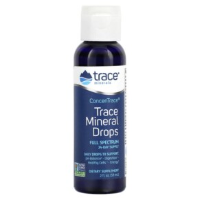 Thuốc bổ Trace Minerals ® Concentrace Trace Mineral Drops 2 fl oz (59 ml) 878941000072