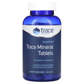 Thuốc bổ Trace Minerals ® ConcenTrace Trace Mineral Tablets 300 Tablets 878941001062
