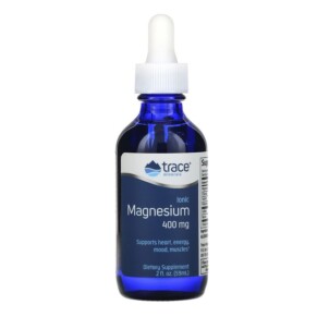 Thuốc bổ Trace Minerals ® Ionic Magnesium 400 mg 2 fl oz (59 ml) 878941000171