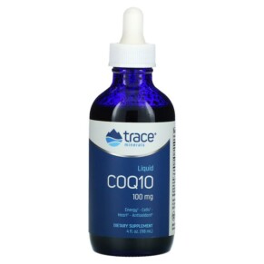 Thuốc bổ Trace Minerals ® Liquid CoQ10 Tangerine 100 mg 4 fl oz (118 ml) 878941003165