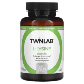 Thuốc bổ Twinlab L-Lysine 500 mg 100 Capsules 027434001410