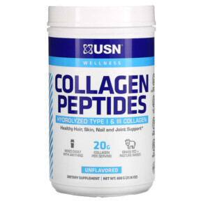 Thuốc bổ USN Collagen Peptides Unflavored 21.16 oz (600 g) 6009544934752