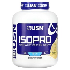 Thuốc bổ USN IsoPro 100% Whey Protein Isolate Vanilla Ice Cream 4 lbs (1.814 g) 6009544946311