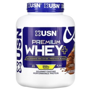 Thuốc bổ USN Premium Whey+ Chocolate 5 lbs (2.267 g) 6009544944720