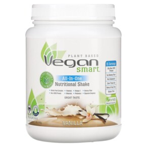 Thuốc bổ VeganSmart All-In-One Nutritional Shake Vanilla 1.4 lbs (645 g) 079911028021