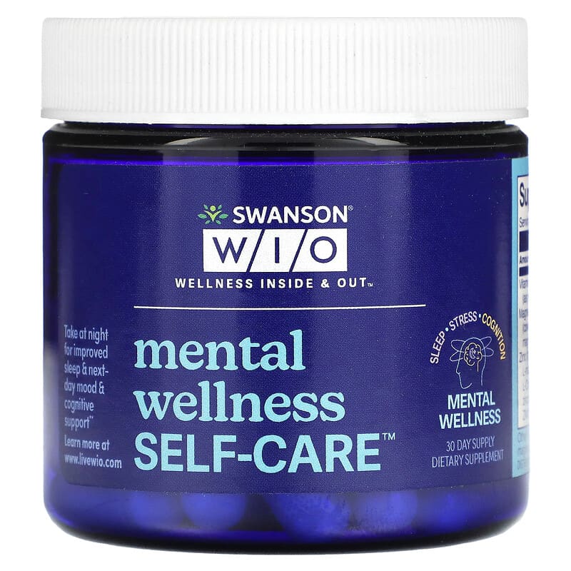 Wellness Inside & Out Mental Wellness Self-Care 30 Capsules 6 Thực phẩm chức năng Wellness Inside & Out Mental Wellness Self-Care 30 Capsules 840317300031