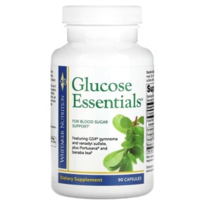 Thuốc bổ Whitaker Nutrition Glucose Essentials 90 Capsules 678829213224