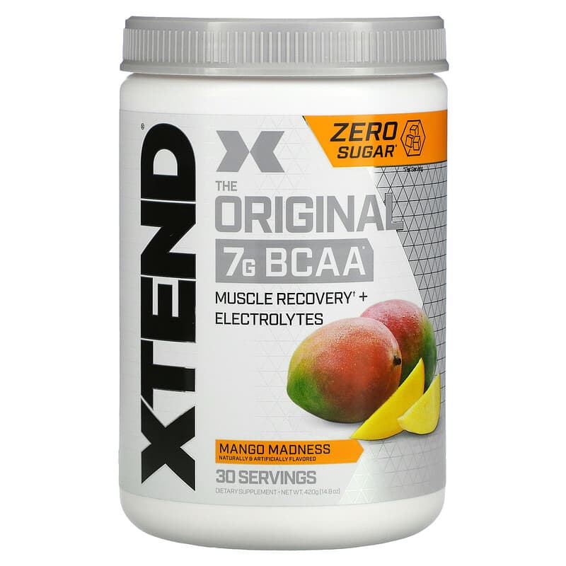 Xtend The Original 7G BCAA Mango Madness 14.8 oz (420 g) 6 Thực phẩm chức năng Xtend The Original 7G BCAA Mango Madness 14.8 oz (420 g) 181030000281