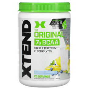 Thuốc bổ Xtend The Original 7G BCAA Natural Zero Blueberry Lemonade 13 oz (367.5 g) 842595107043