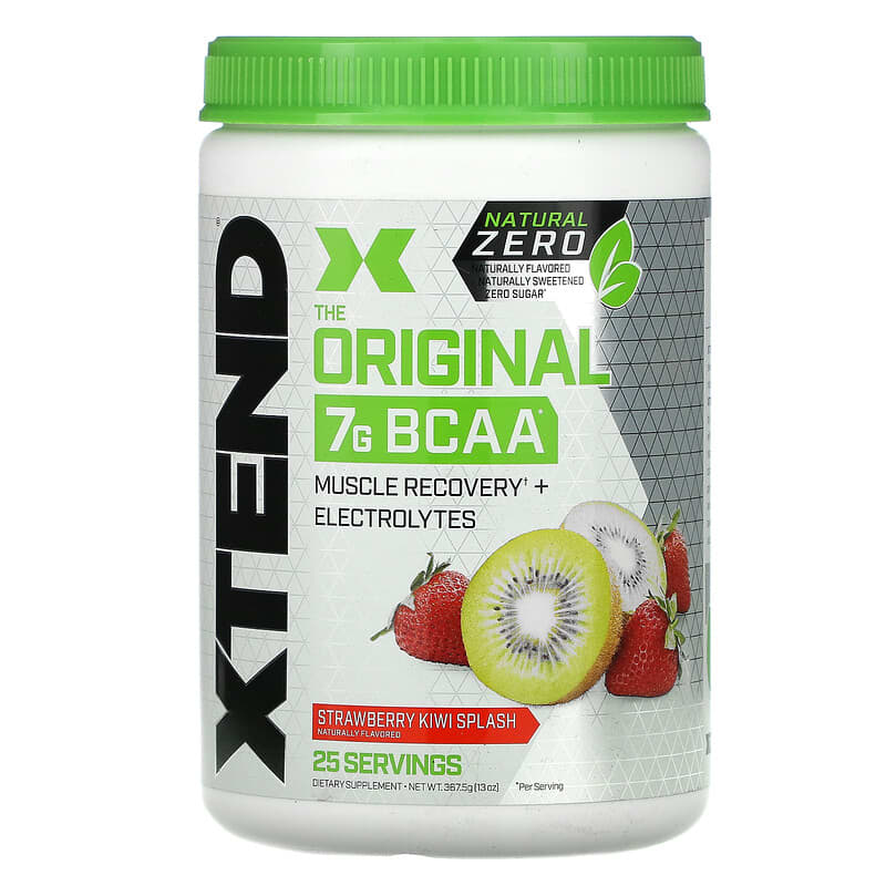Xtend The Original 7G BCAA Natural Zero Strawberry Kiwi Splash 13 oz (367.5 g) 6 Thực phẩm chức năng Xtend The Original 7G BCAA Natural Zero Strawberry Kiwi Splash 13 oz (367.5 g) 842595107715
