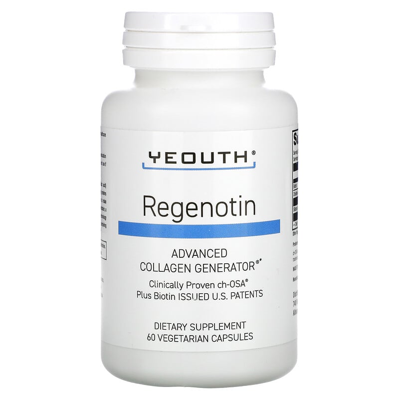 Yeouth Regenotin Advanced Collagen Generator 60 Vegetarian Capsules 6 Thực phẩm chức năng Yeouth Regenotin Advanced Collagen Generator 60 Vegetarian Capsules 671315019393