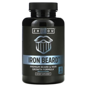 Thuốc bổ Zhou Nutrition Iron Beard 60 Veggie Capsules 859805006171