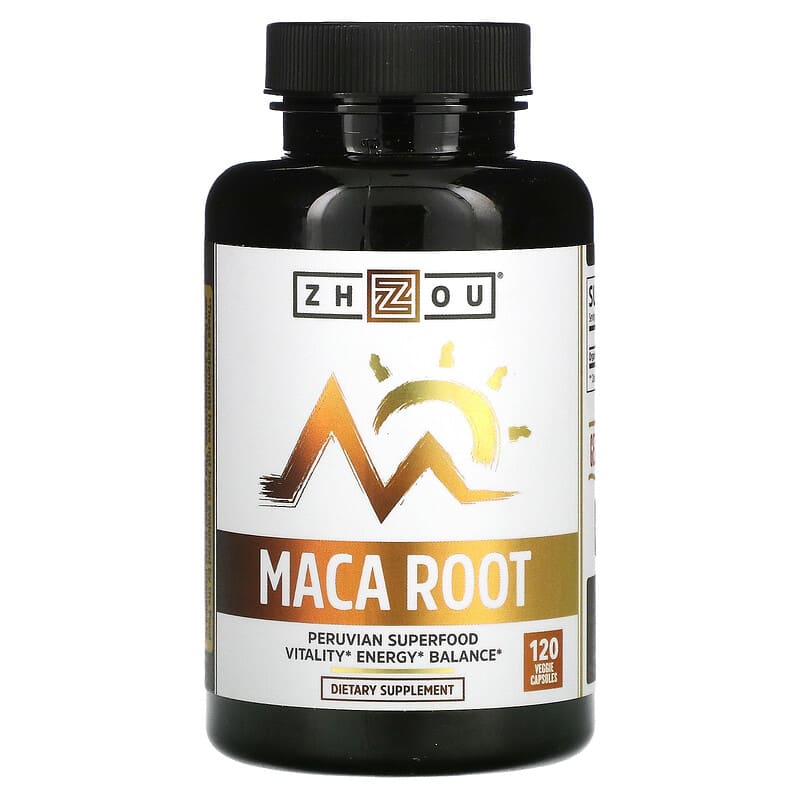 Zhou Nutrition Maca Root 120 Veggie Capsules 6 Thực phẩm chức năng Zhou Nutrition Maca Root 120 Veggie Capsules 669191797481