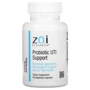 Thuốc bổ ZOI Research Probiotic UTI Support 60 Vegetarian Capsules 898220016143